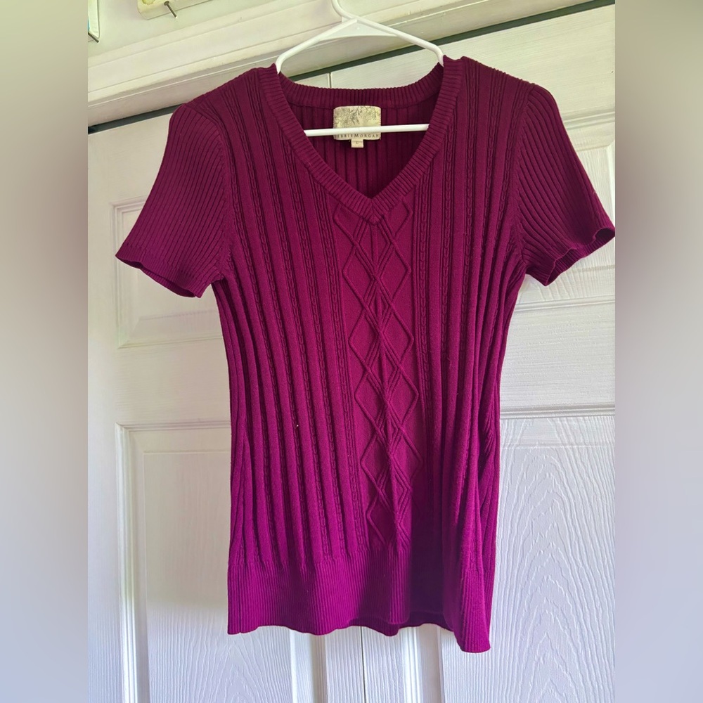 Debbie Morgan sweater tee